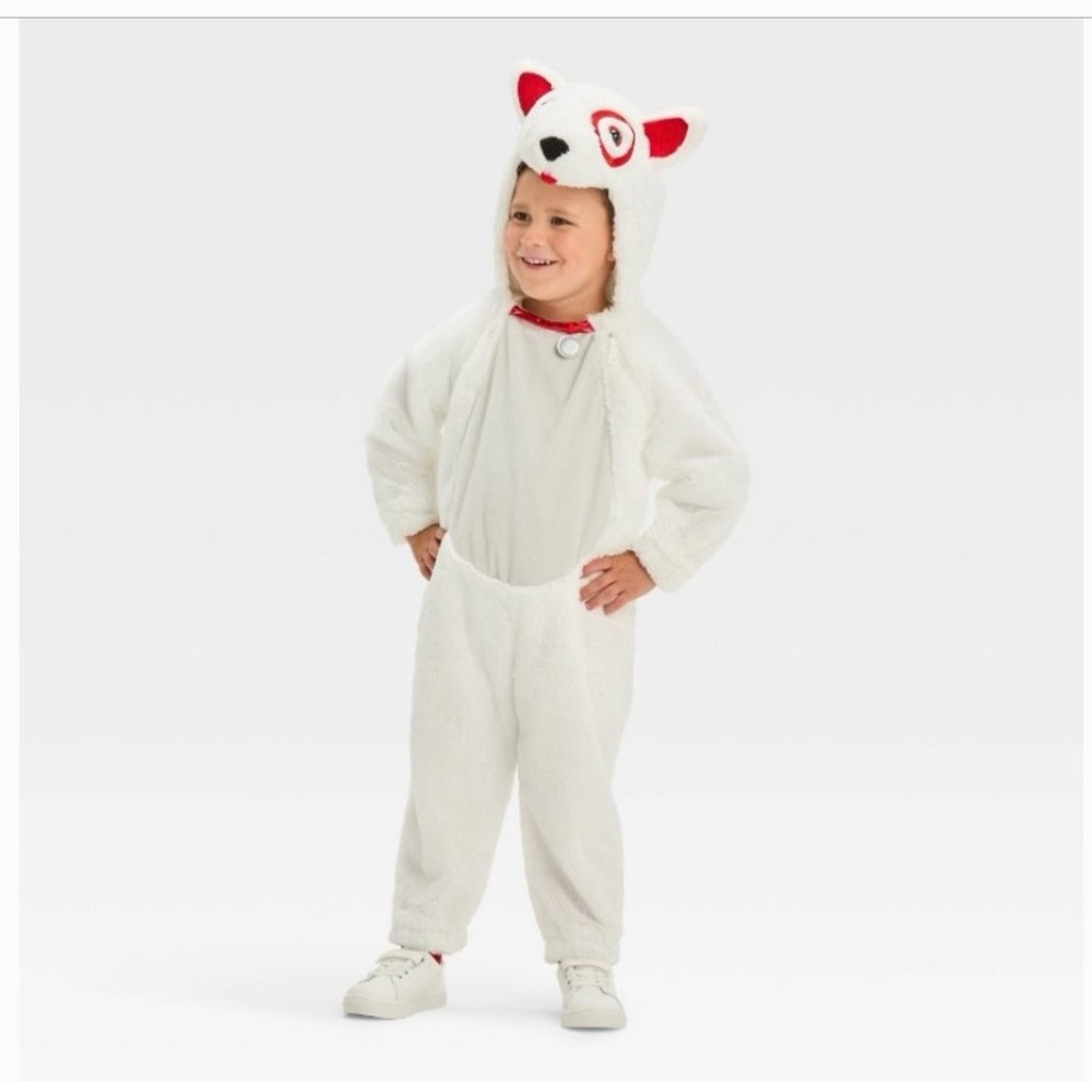 NWT Target Bullseye Dog Kids Costume